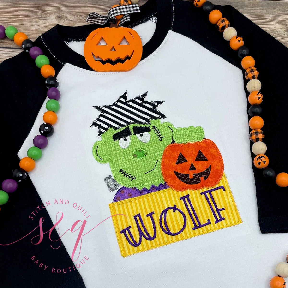 Halloween Raglan Shirt for Boys,  Personalized Name,  Spooky School and Party Wear, Personalized, Halloween Raglan, Black Raglan