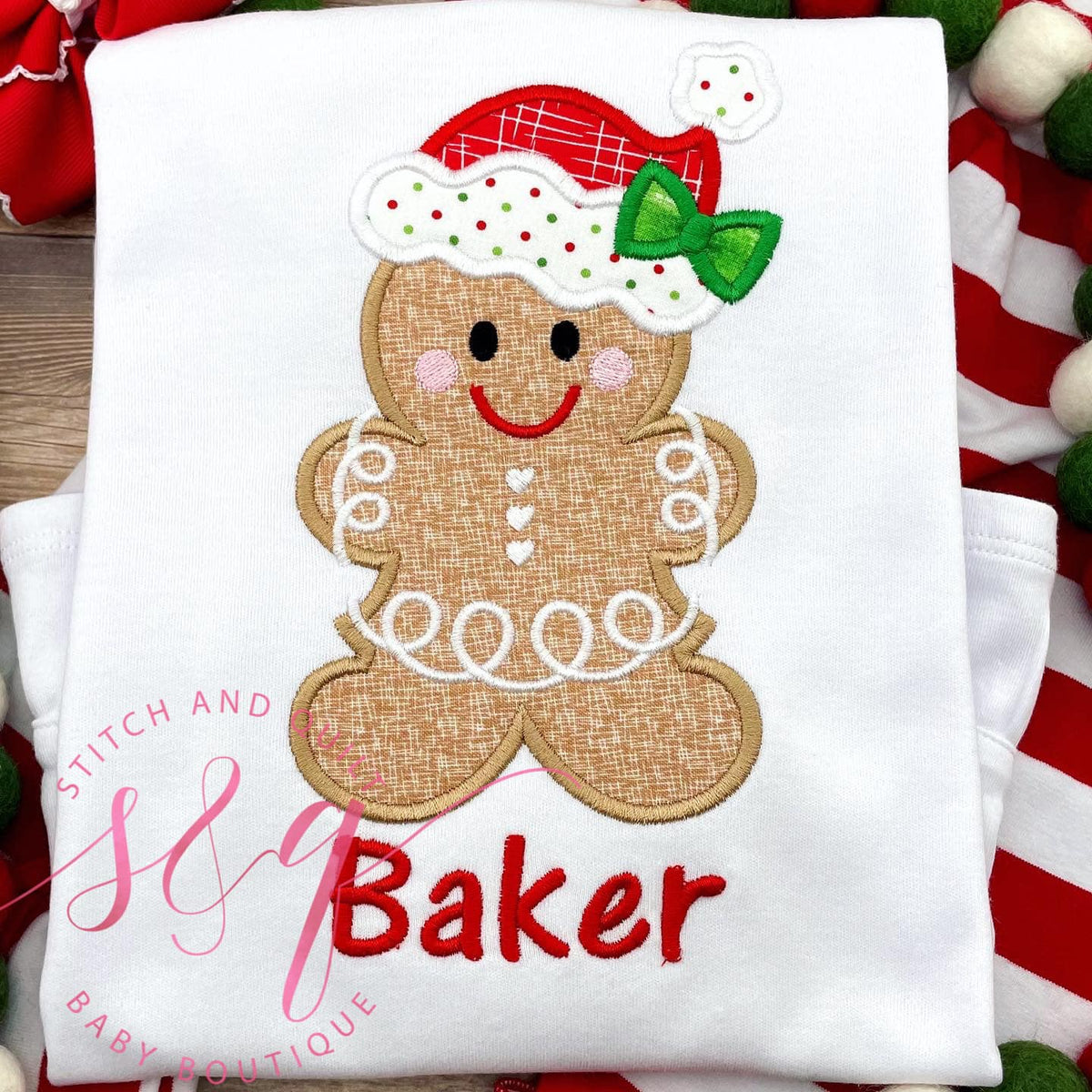 Gingerbread shirt for girls, girls gingerbread shirt, Gingerbread Christmas shirt, Christmas Holiday Shirt