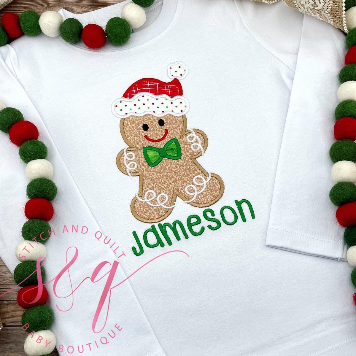 Gingerbread shirt for boys, boys gingerbread shirt, Gingerbread Christmas shirt, Christmas Holiday Shirt
