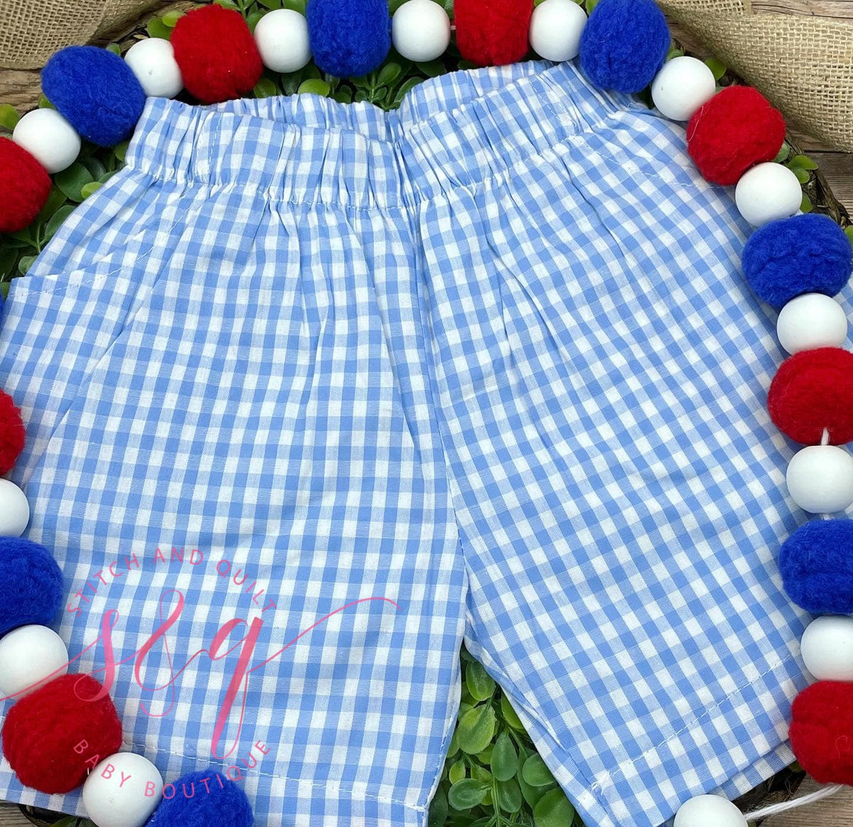 Patriotic 4th of July tractor,  toddler shorts set, 4th of July, Boy&#39;s Tractor 4th of July