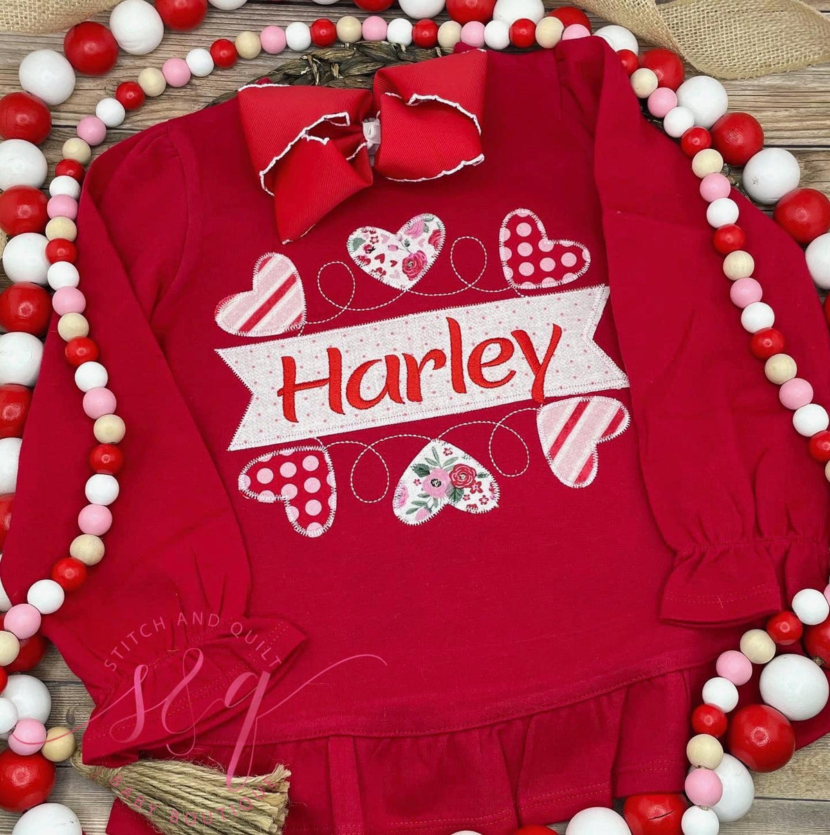 Girl&#39;s Valentine Outfit, Red and Pink Girl&#39;s Valentine, Girls Valentine Outfit, Valentine shirt for Girl, Toddler Heart Shirt, Ruffle pants set