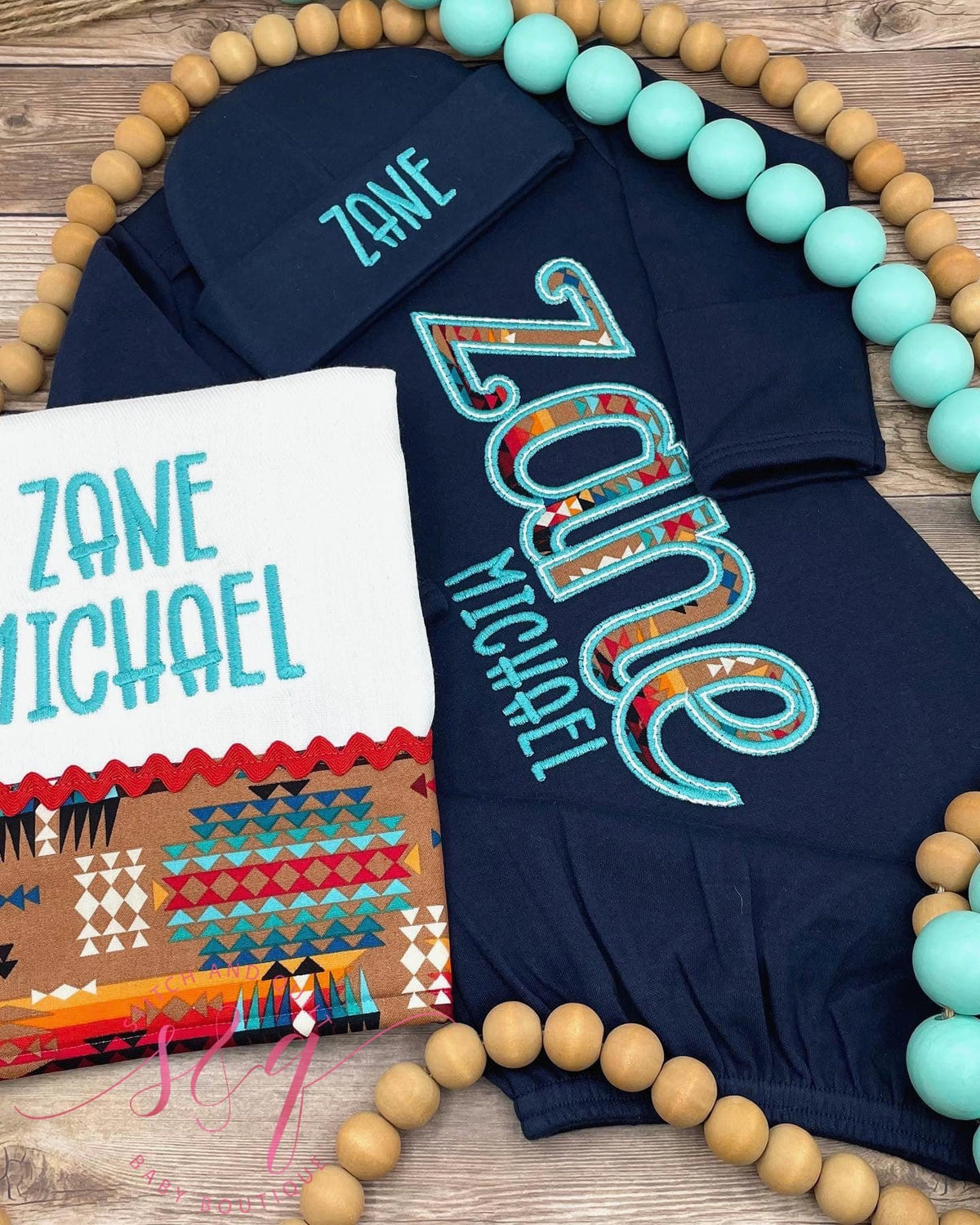 Aztec Baby Boy Coming Home Outfit