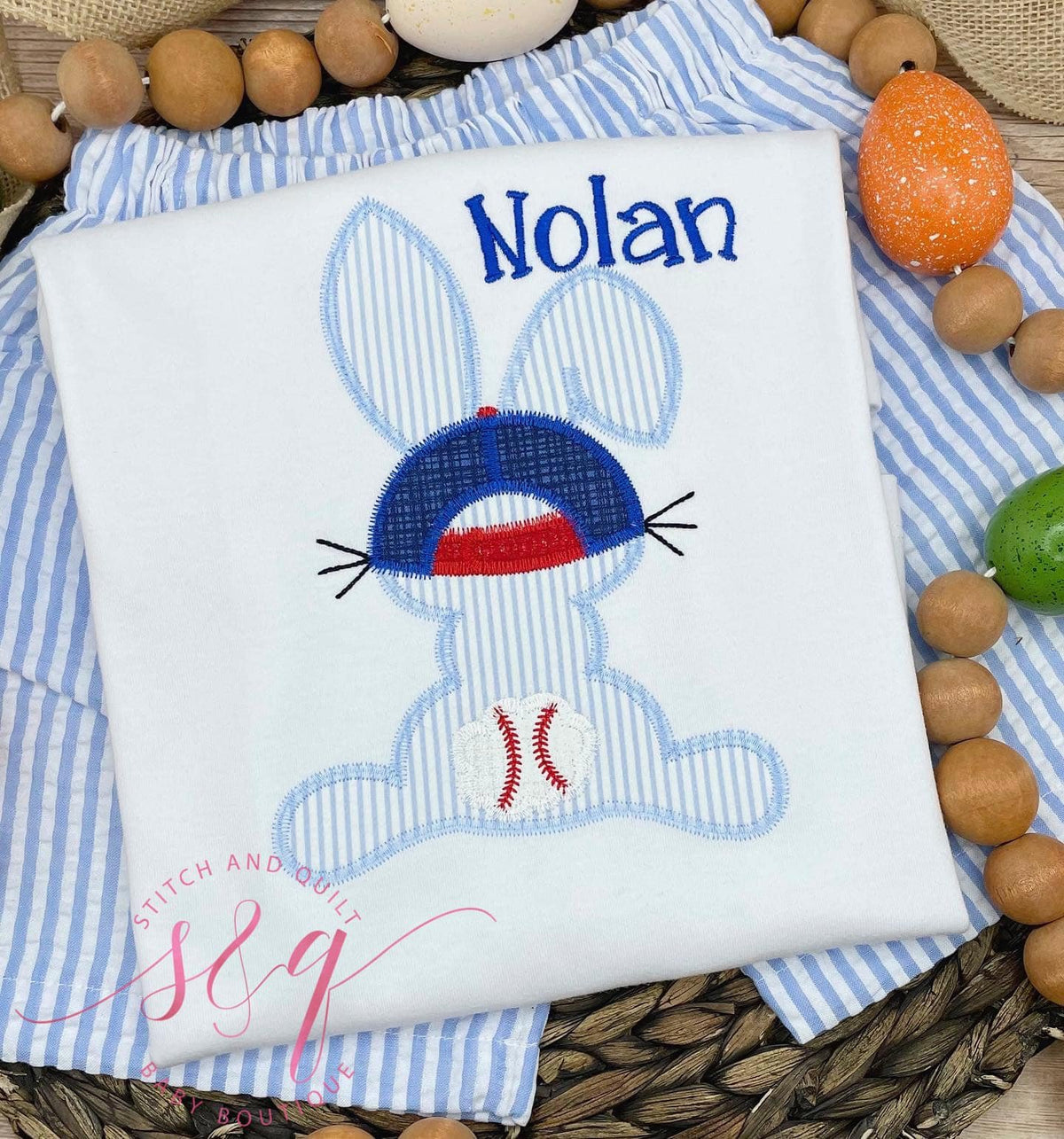 Boy Easter Shirt, Boy Easter Rabbit Baseball outfit, Spring shirt for boys toddler, Easter bunny shirt, Baseball shirt