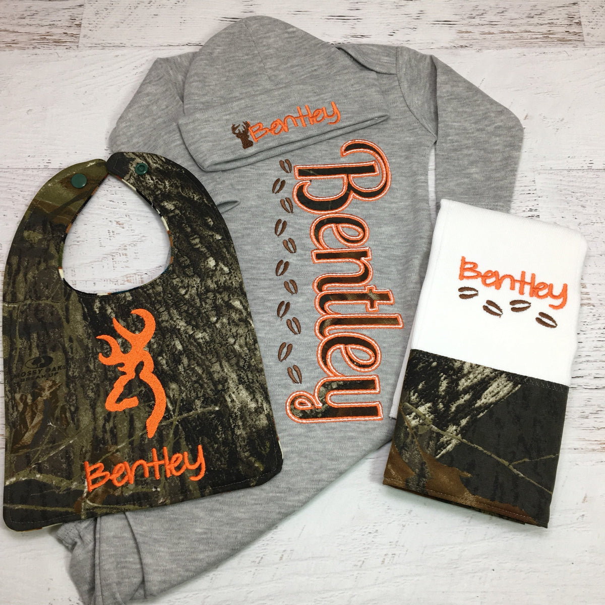 Baby Coming Home Outfit Camo Baby, Woodland Camo