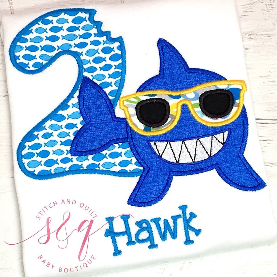 Personalized shark shirt, Shark Birthday, Shark Birthday Shirt, Shark birthday outfit, Shark Birthday Party, Shark, Shark Baby, Shark Shirt