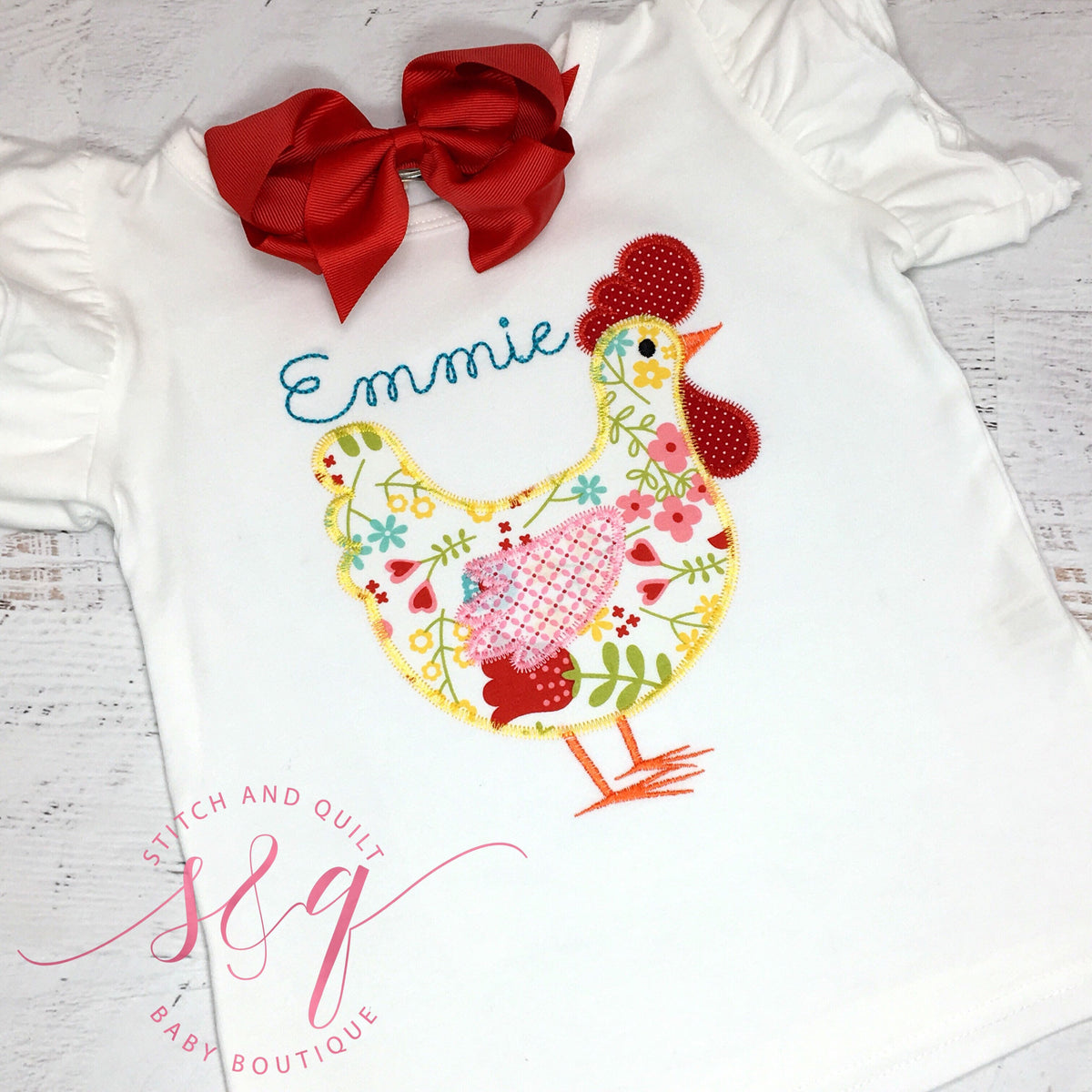 Girl&#39;s Chicken shirt, Chicken, Girl Chicken shirt, Chicken outfit, Farm Outfit, Barnyard birthday