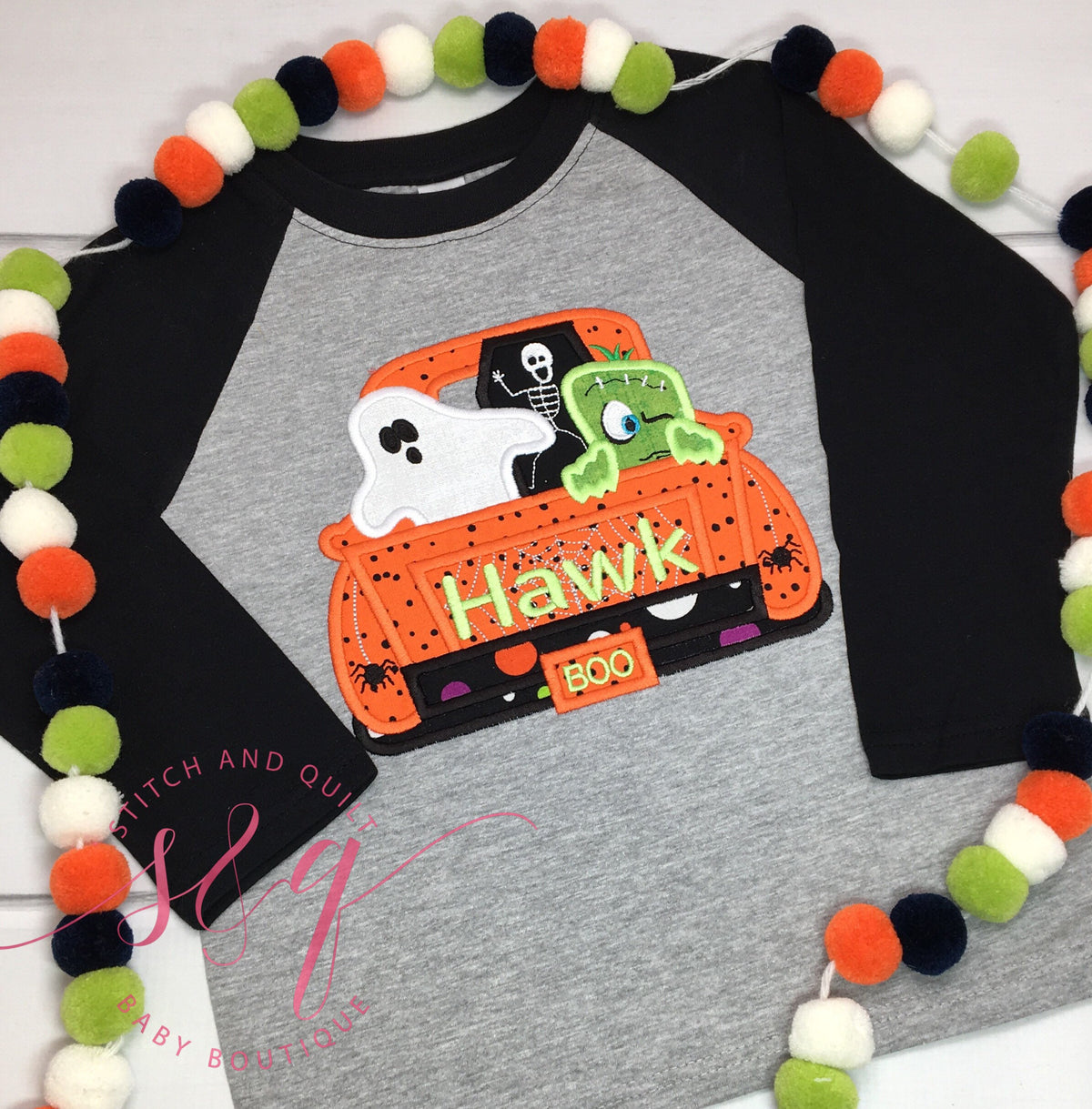 Boys truck Halloween shirt, Pumpkin Shirt, Boys Truck Halloween Shirt, Custom Shirt, Pumpkin Truck, Toddler truck , Halloween , Thanksgiving