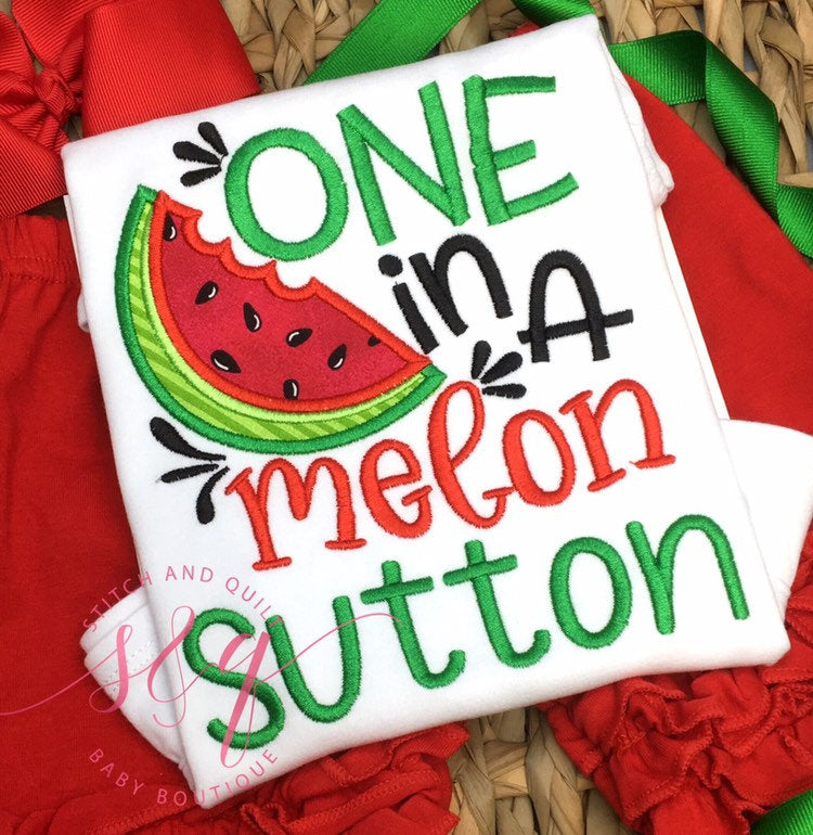 One in a melon girl birthday outfit, Watermelon, Watermelon birthday, First birthday