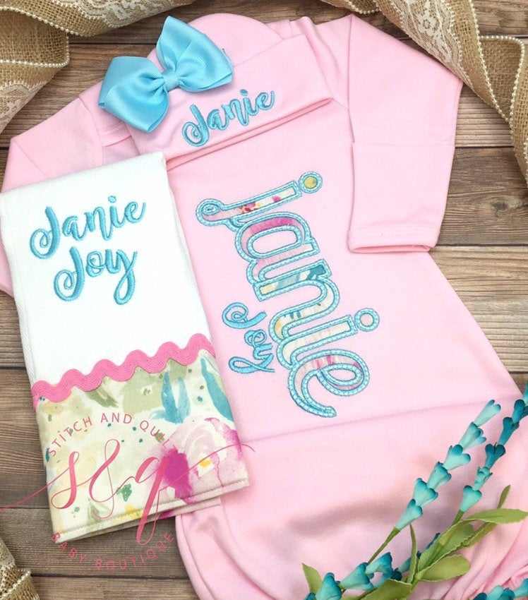 Pink Coming Home Outfit, Take Home Outfit, Going Home Outfit, Layette, Newborn Outfit,baby girl coming home outfit