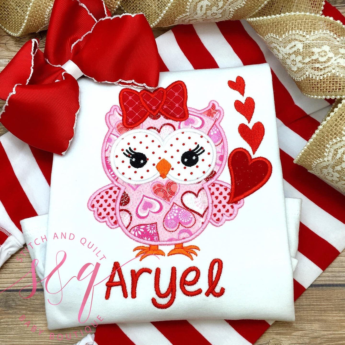Girl&#39;s Valentine Outfit, Girls pink Valentine, Girls Valentine Outfit, Valentine shirt for Girl, Toddler Owl Shirt, Ruffle pants set