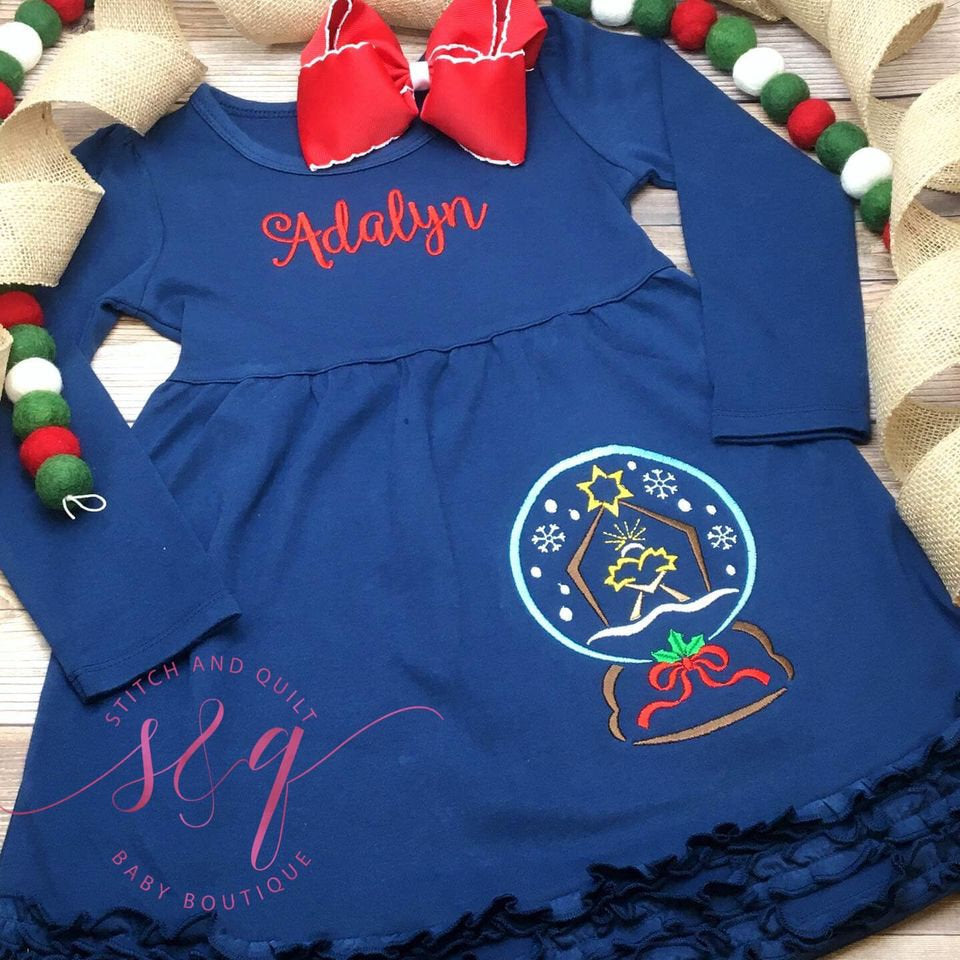 Christmas Dress, Nativity Dress, Girl&#39;s Christmas Dress, Christmas Dress baby, Toddler Dress, Christmas Dress Infant